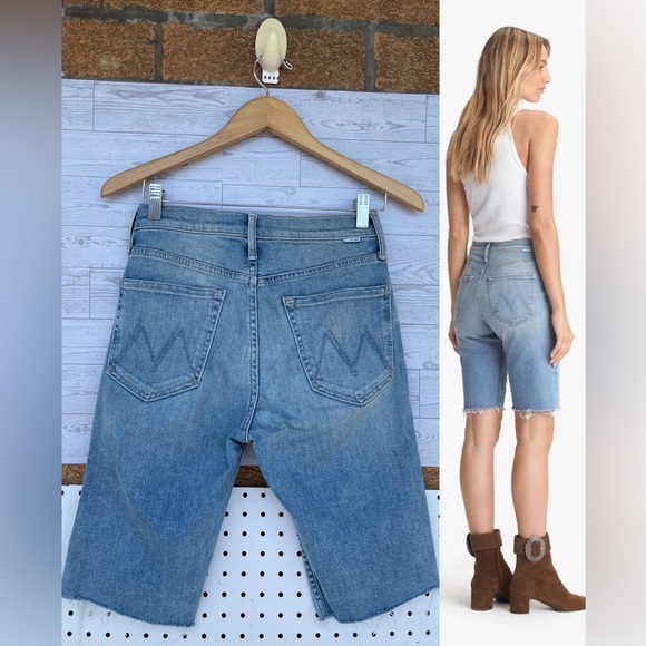 Mother Denim - The Tomcat Bermuda Shorts in Jackpot size 27 - Picture 2 of 15